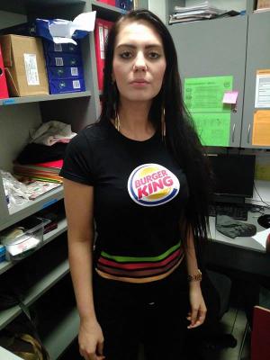 Hosteska Burger King Harfa