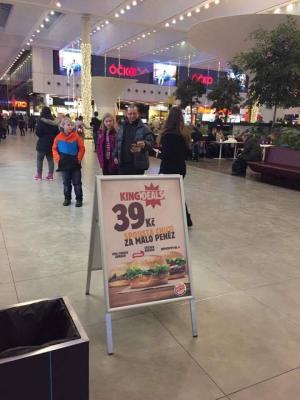 Hosteska Burger King Ostrava