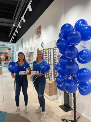 Zajistili jsme hostesky pro FOKUS optik a.s.,Centrum Černý Most Praha