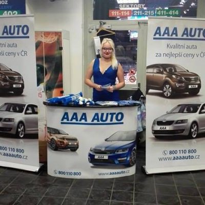 Hosteska v Pardubicich pro AAA AUTO