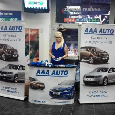 Hosteska v Pardubicich pro AAA AUTO