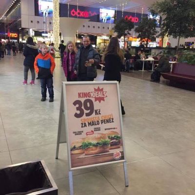 Hostessa Burger King Ostrawa