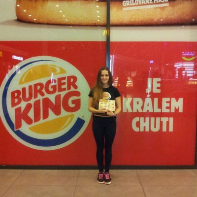 Hosteska Burger King Ostrava