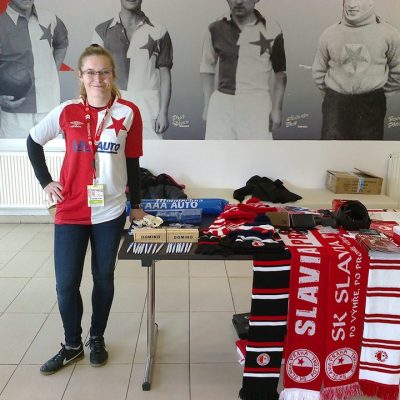 Hostesky Fotbal Slavia