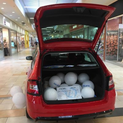 Hosteska pro AAA AUTO v Koline