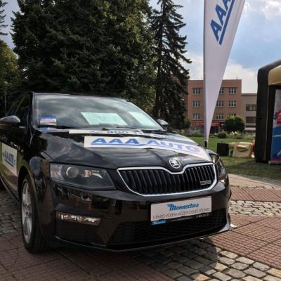 Hostessa na Barum Czech Rally Zlín