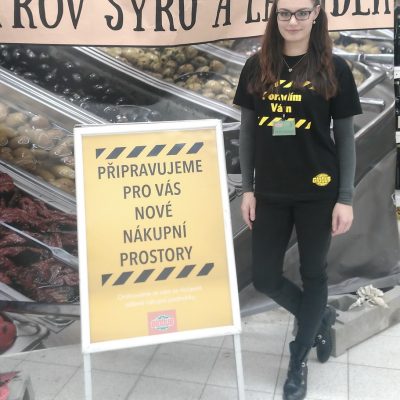 Hostesky pro obchodni řetězec Globus v Českých Budějovicích