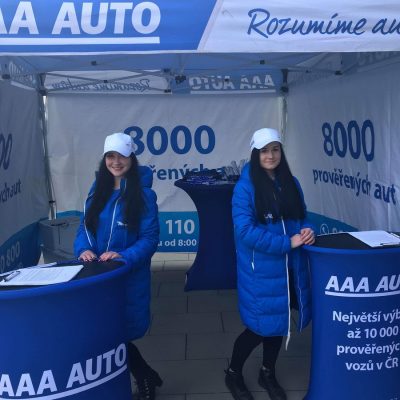 Hostesky pro AAA AUTO Jablonec nad Nisou