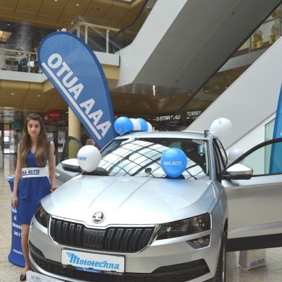 Hostessa dla AAA AUTO Žilina Aupark SR