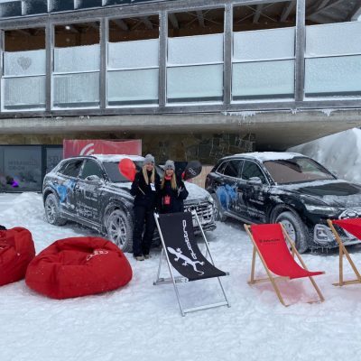 Zajistili jsme hostesky pro AUDI ledove sochy